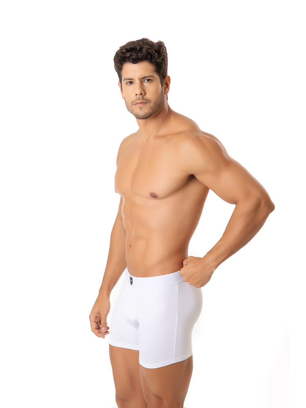Ref.: 012 Cueca Boxer Lisa Poliamida - Imagem 2