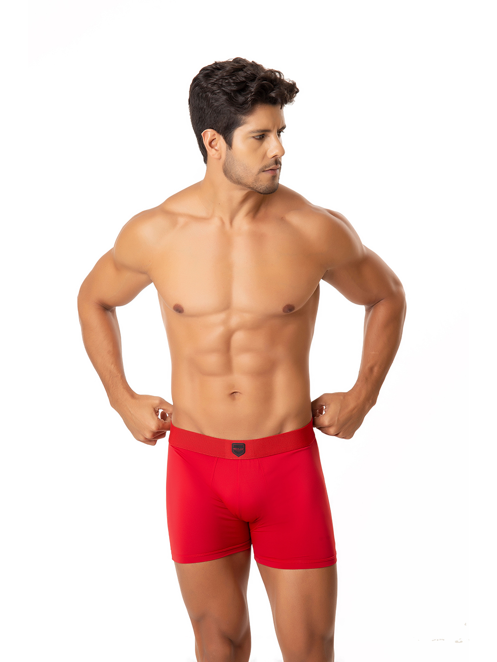 Ref.: 012 Cueca Boxer Lisa Poliamida