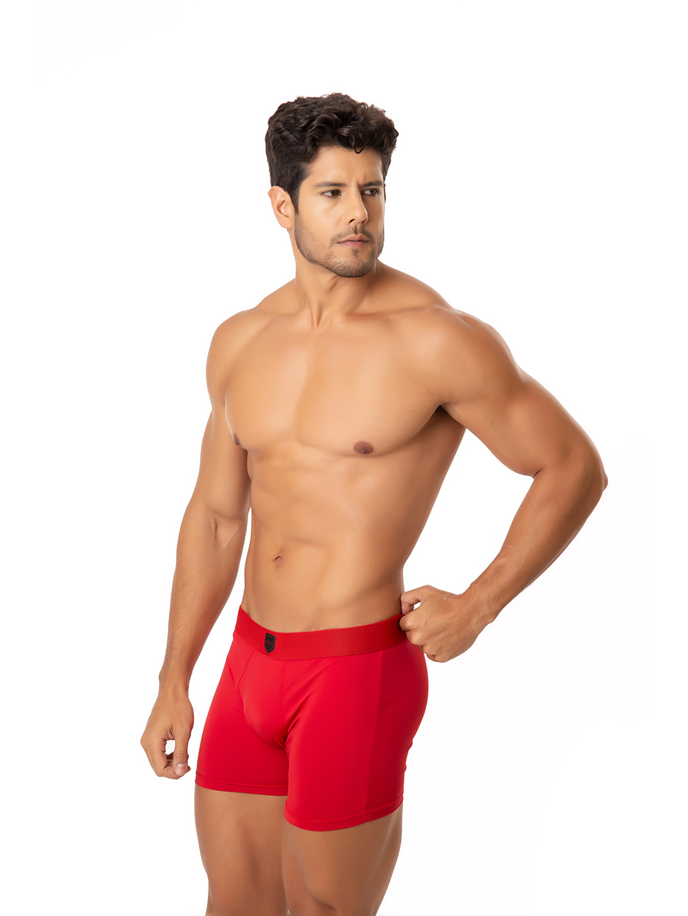 Ref.: 012 Cueca Boxer Lisa Poliamida - Imagem 2