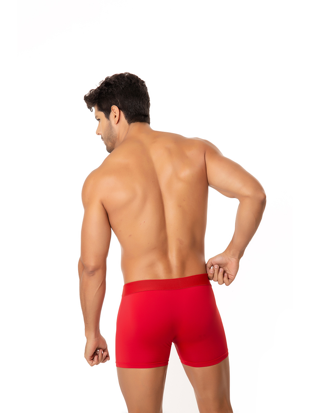 Ref.: 012 Cueca Boxer Lisa Poliamida - Imagem 3