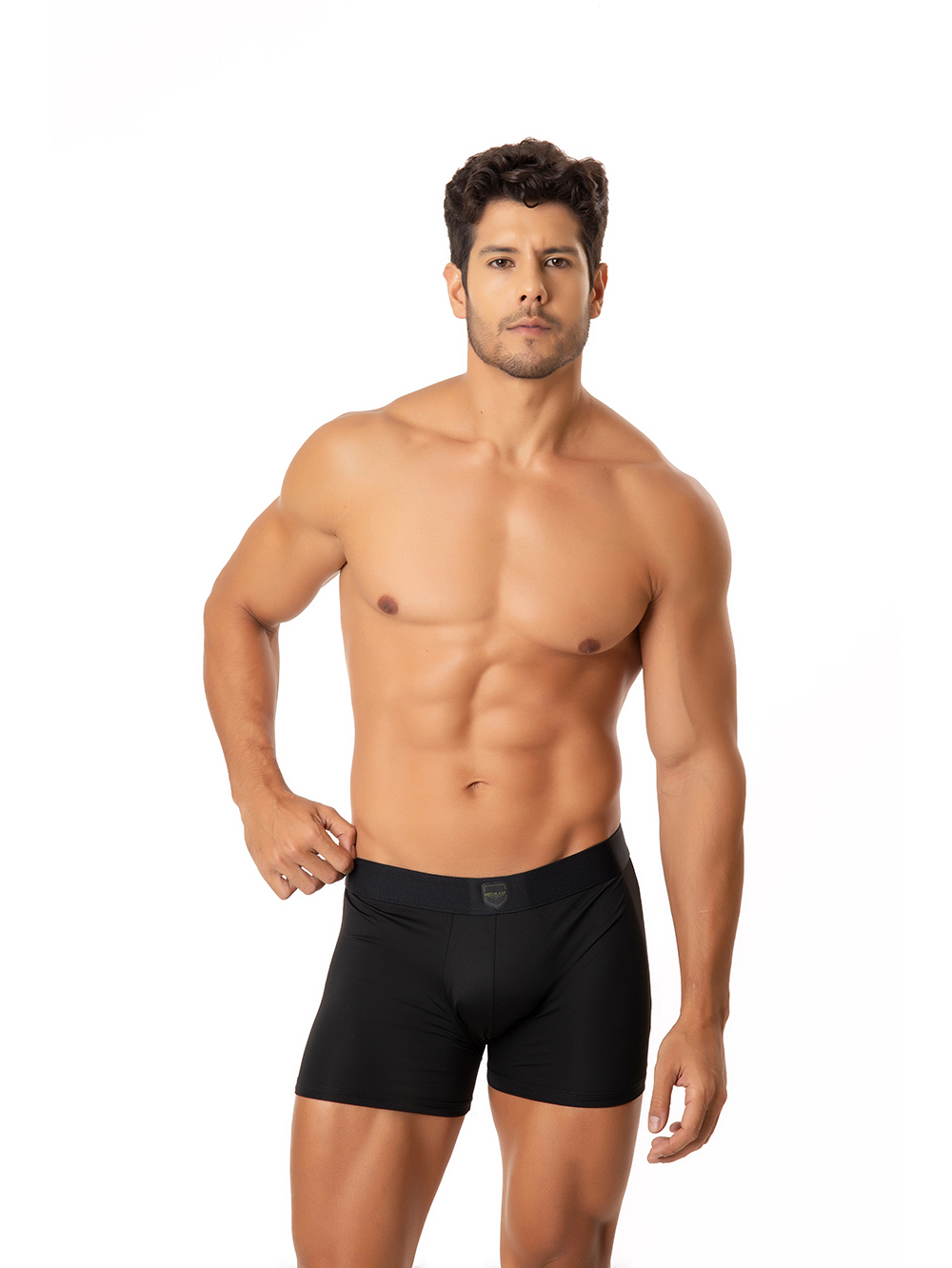 Ref.: 012 Cueca Boxer Lisa Poliamida