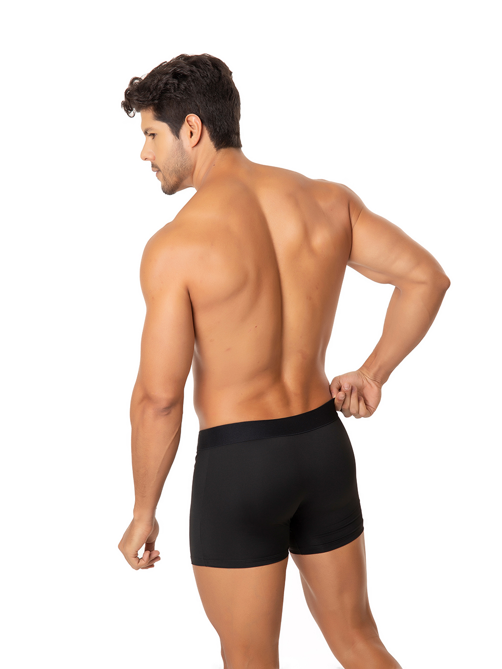 Ref.: 012 Cueca Boxer Lisa Poliamida - Imagem 3