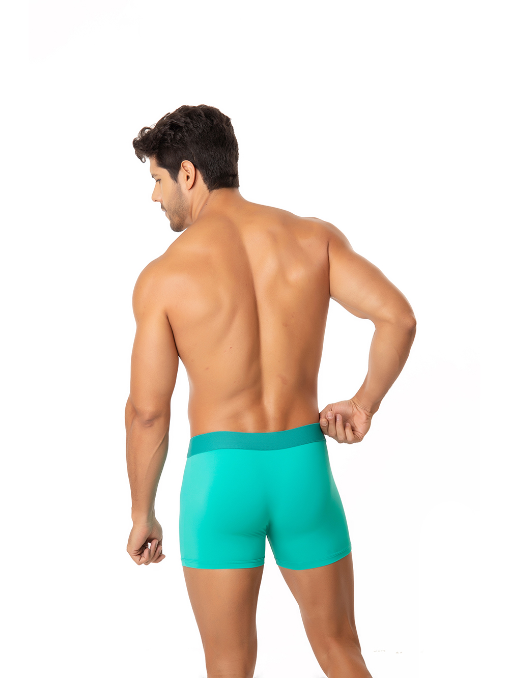 Ref.: 012 Cueca Boxer Lisa Poliamida - Imagem 3