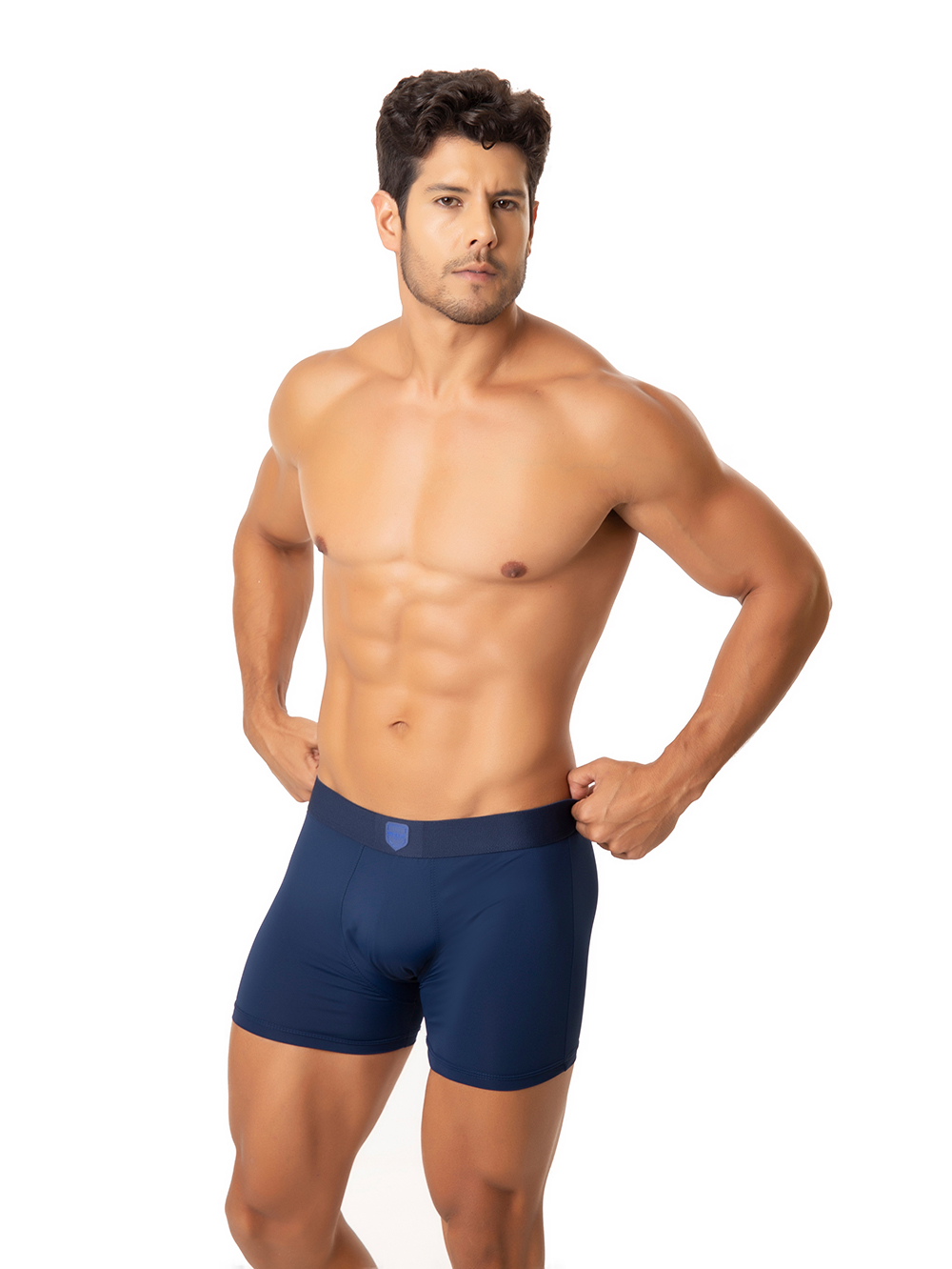 Ref.: 012 Cueca Boxer Lisa Poliamida - Imagem 2