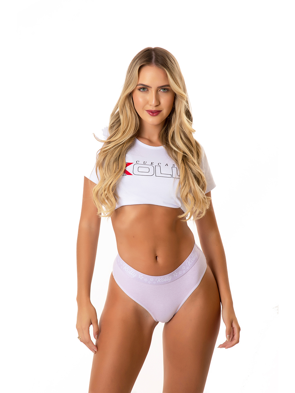 Ref.: 1008 Calcinha Adulto Cós Exposto Lisa