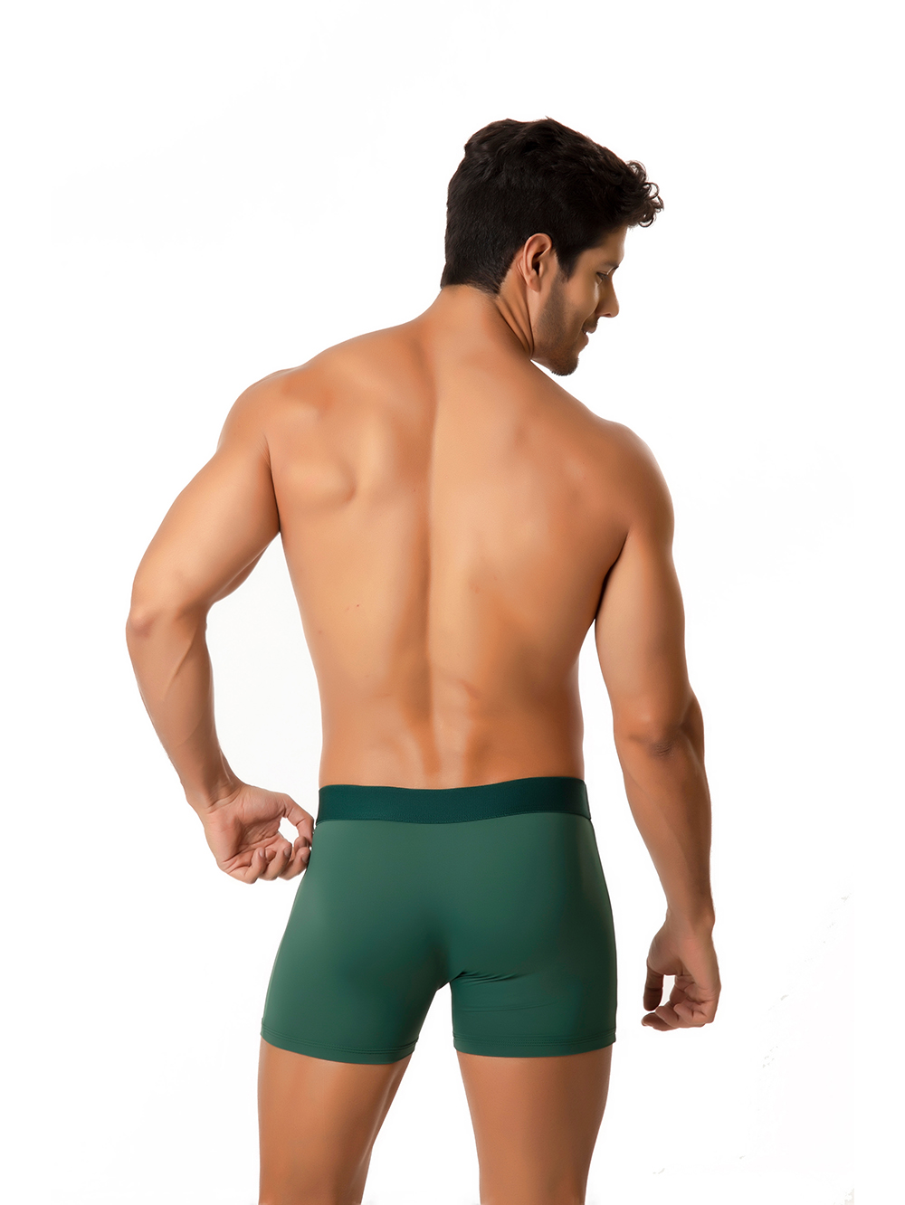 Ref.: 012 Cueca Boxer Lisa Poliamida - Imagem 3
