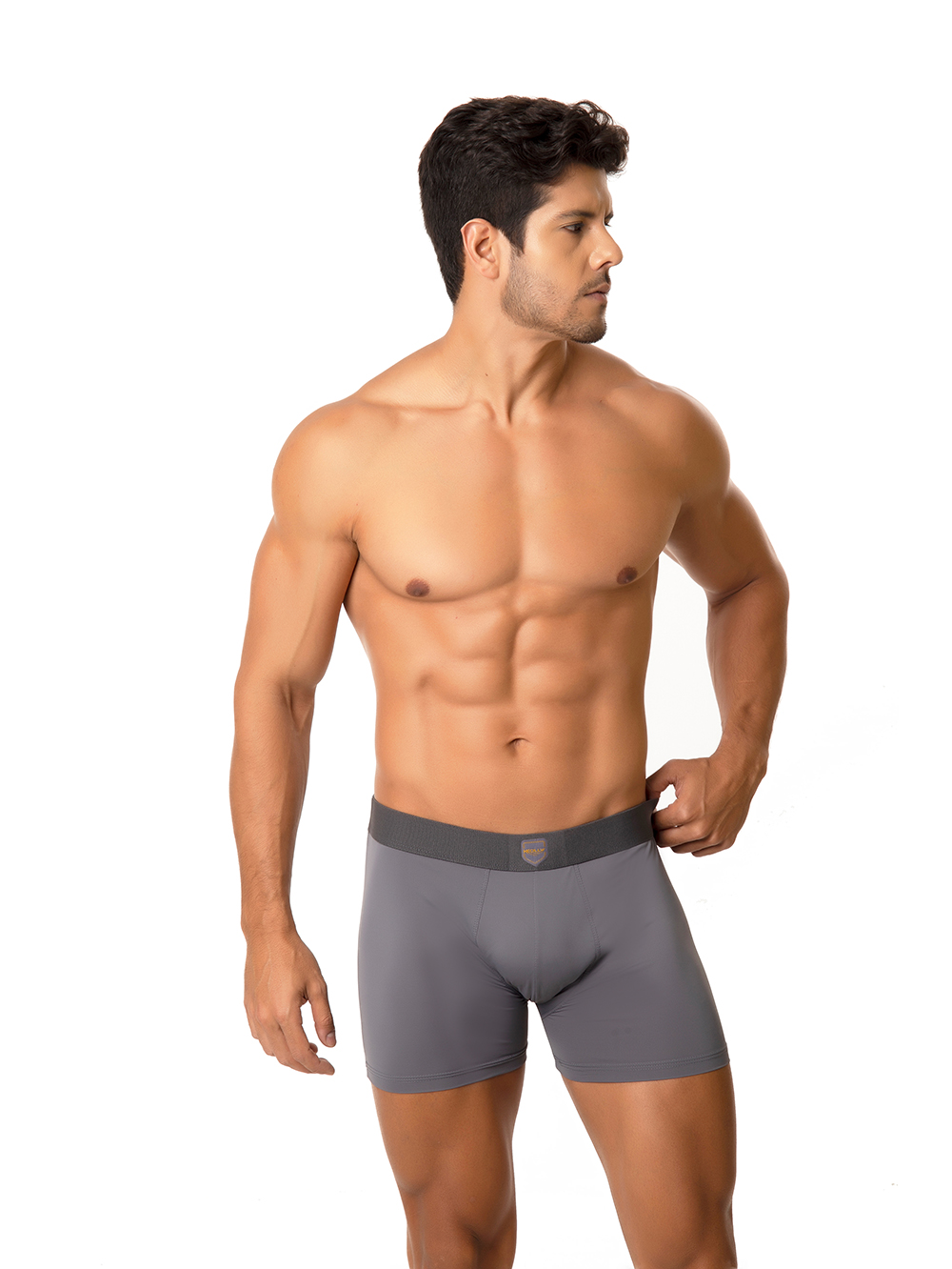Ref.: 012 Cueca Boxer Lisa Poliamida - Imagem 3
