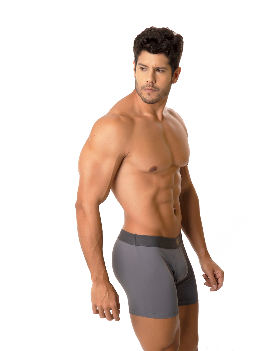 Ref.: 012 Cueca Boxer Lisa Poliamida - Imagem 2