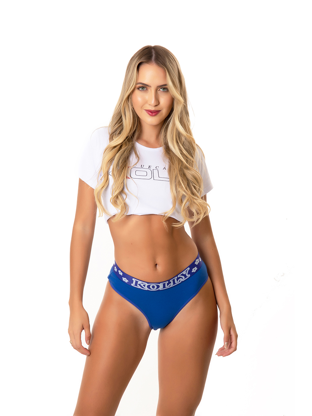 Ref.: 1008 Calcinha Adulto Cós Exposto Lisa