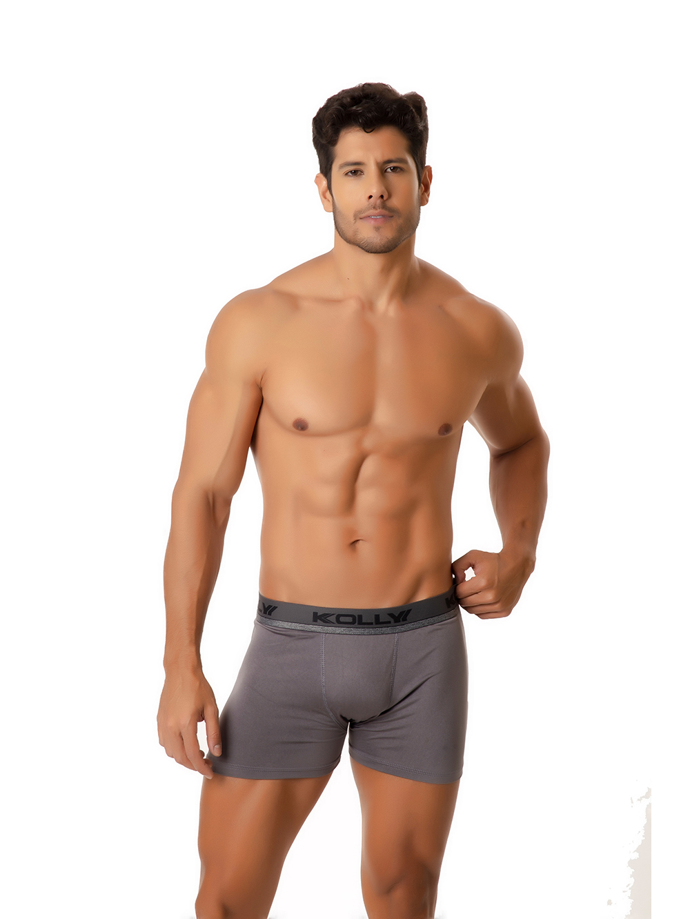 Ref.: 07 Cueca Boxer Lisa Microfibra - Imagem 2