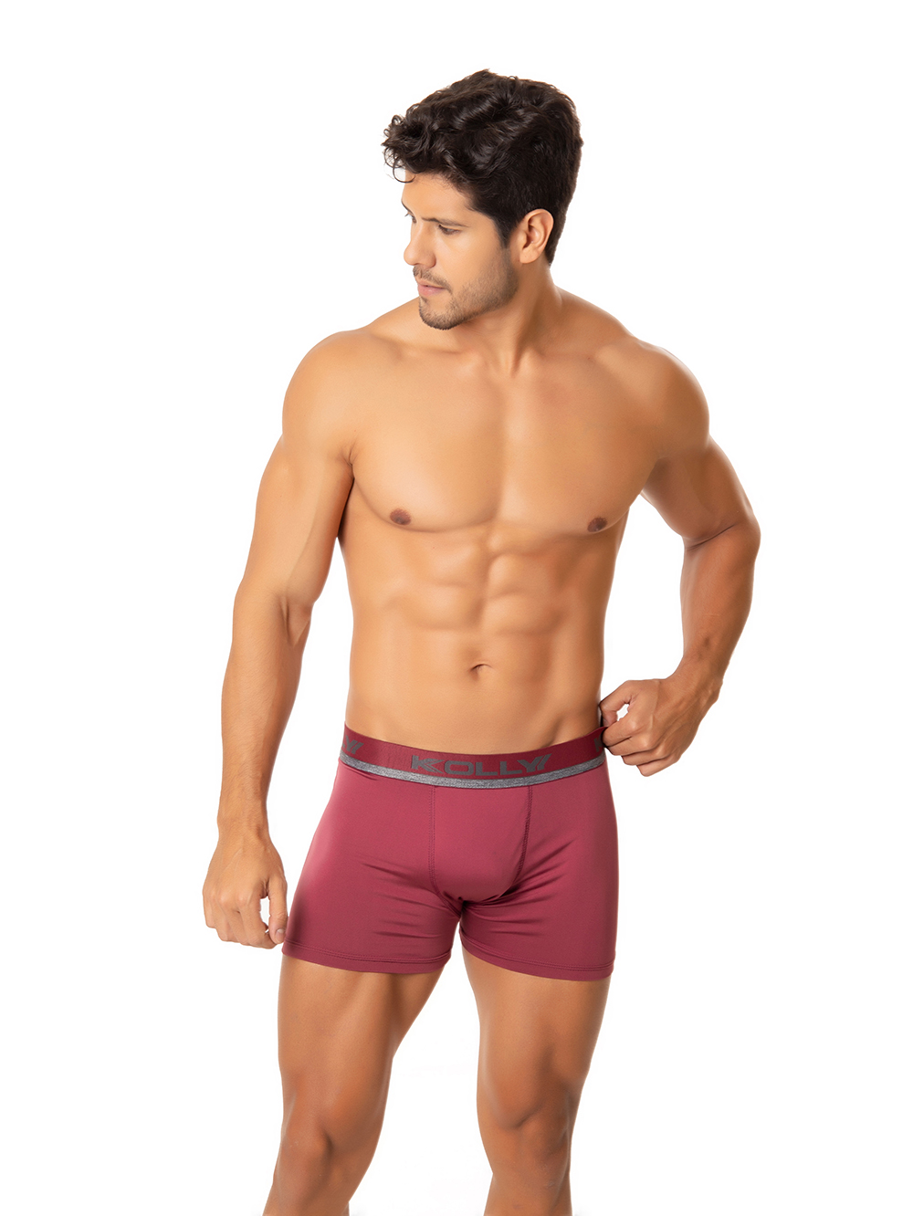 Ref.: 07 Cueca Boxer Lisa Microfibra - Imagem 2
