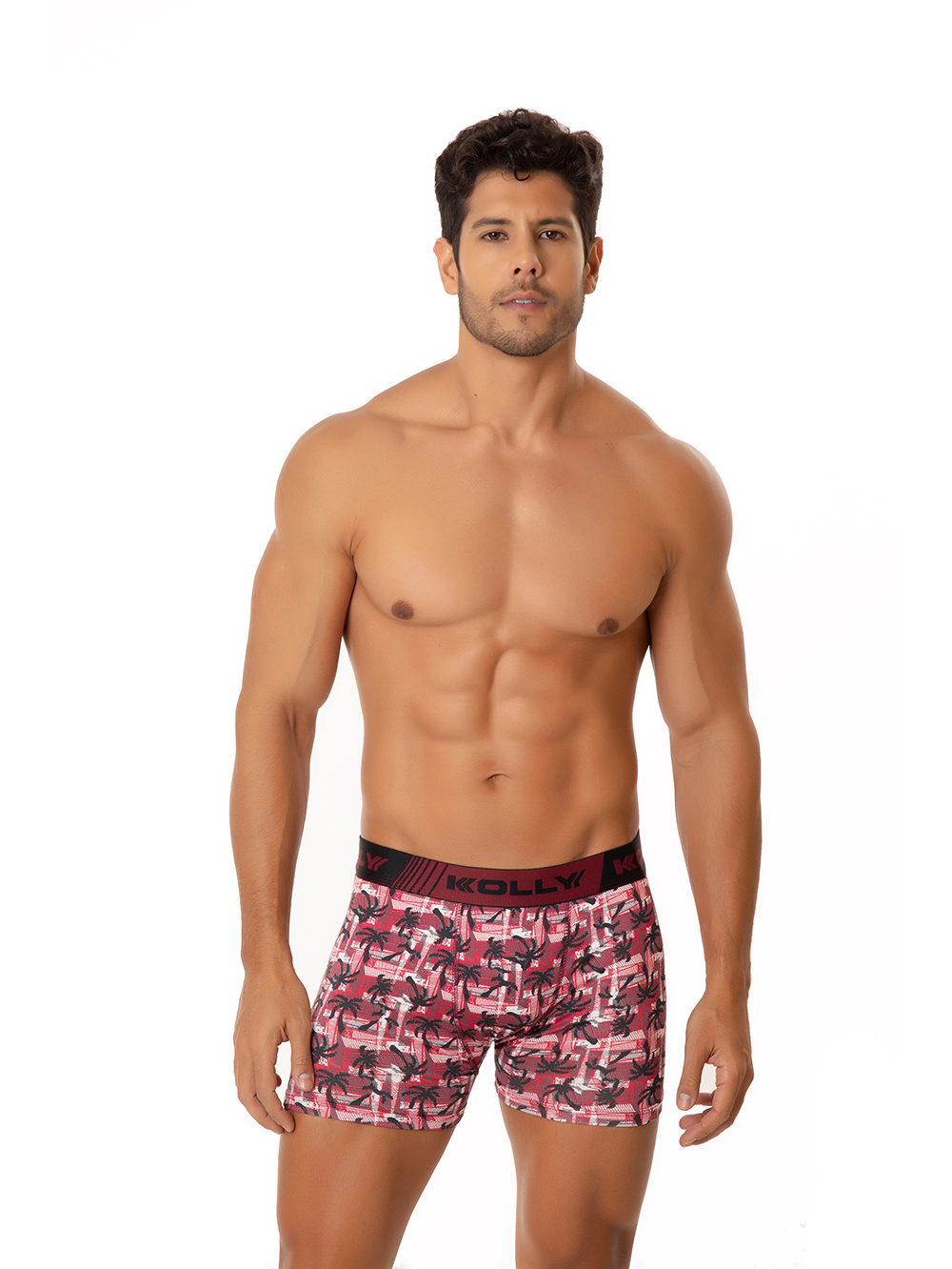 Ref.: 09 Cueca Boxer Estampada Microfibra