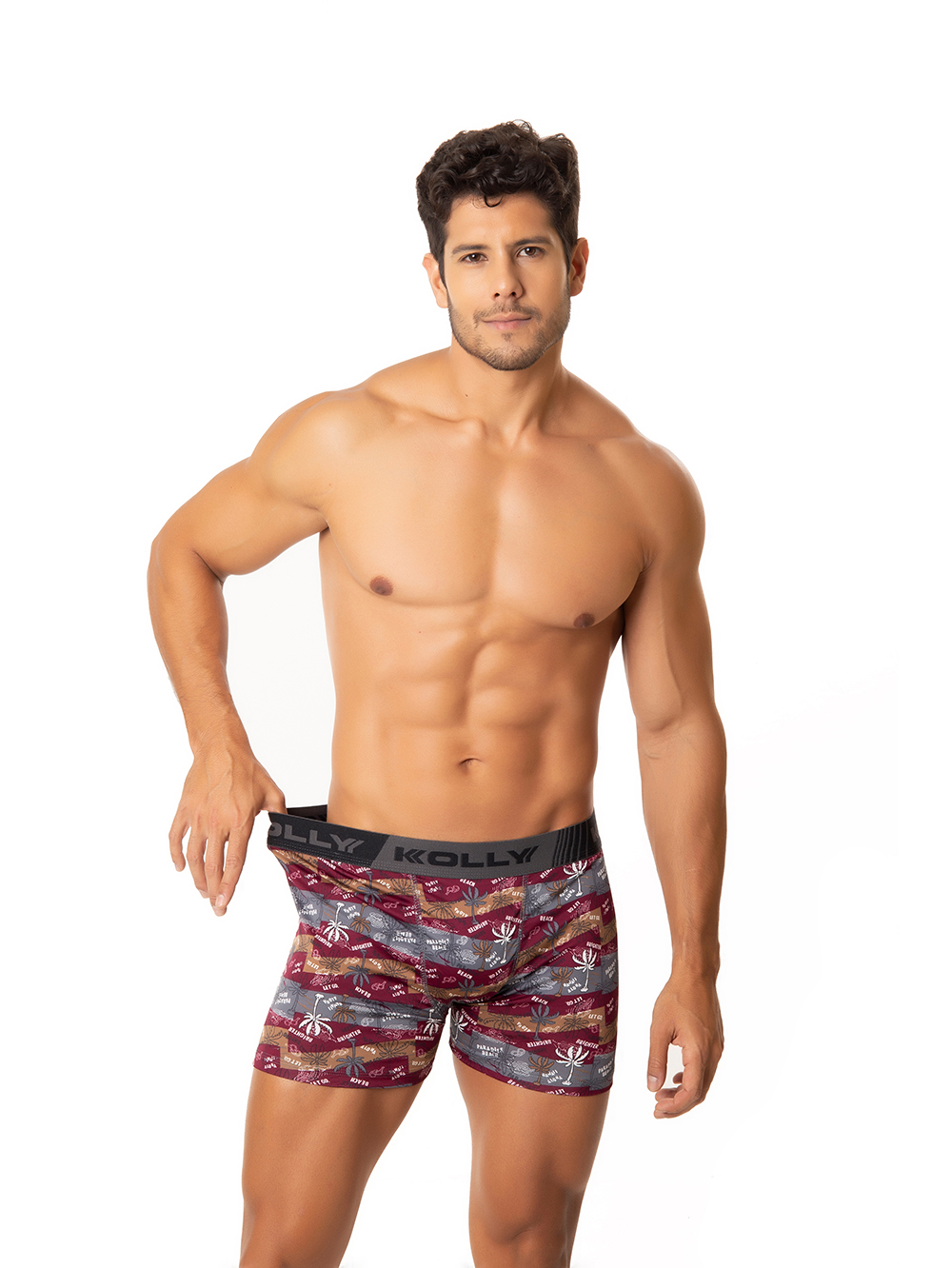 Ref.: 09 Cueca Boxer Estampada Microfibra - Imagem 2