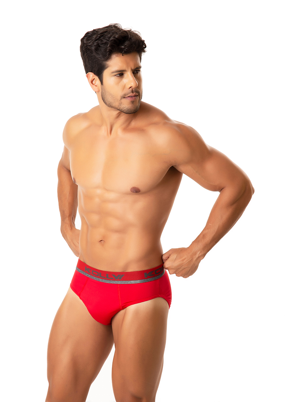 Ref.: 005 Cueca Slip de Microfibra Lisa - Imagem 2