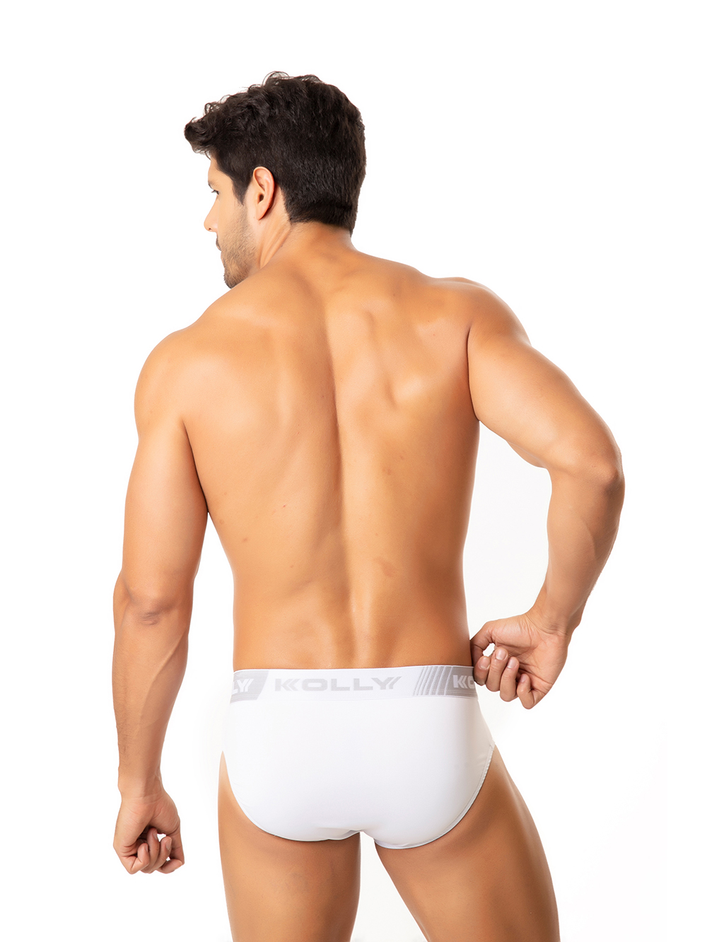 Ref.: 005 Cueca Slip de Microfibra Lisa - Imagem 3