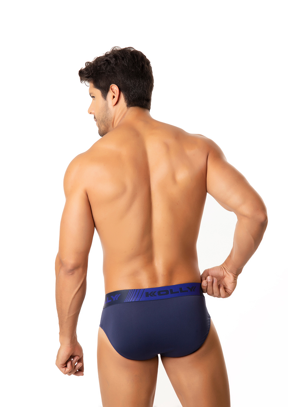 Ref.: 005 Cueca Slip de Microfibra Lisa - Imagem 3