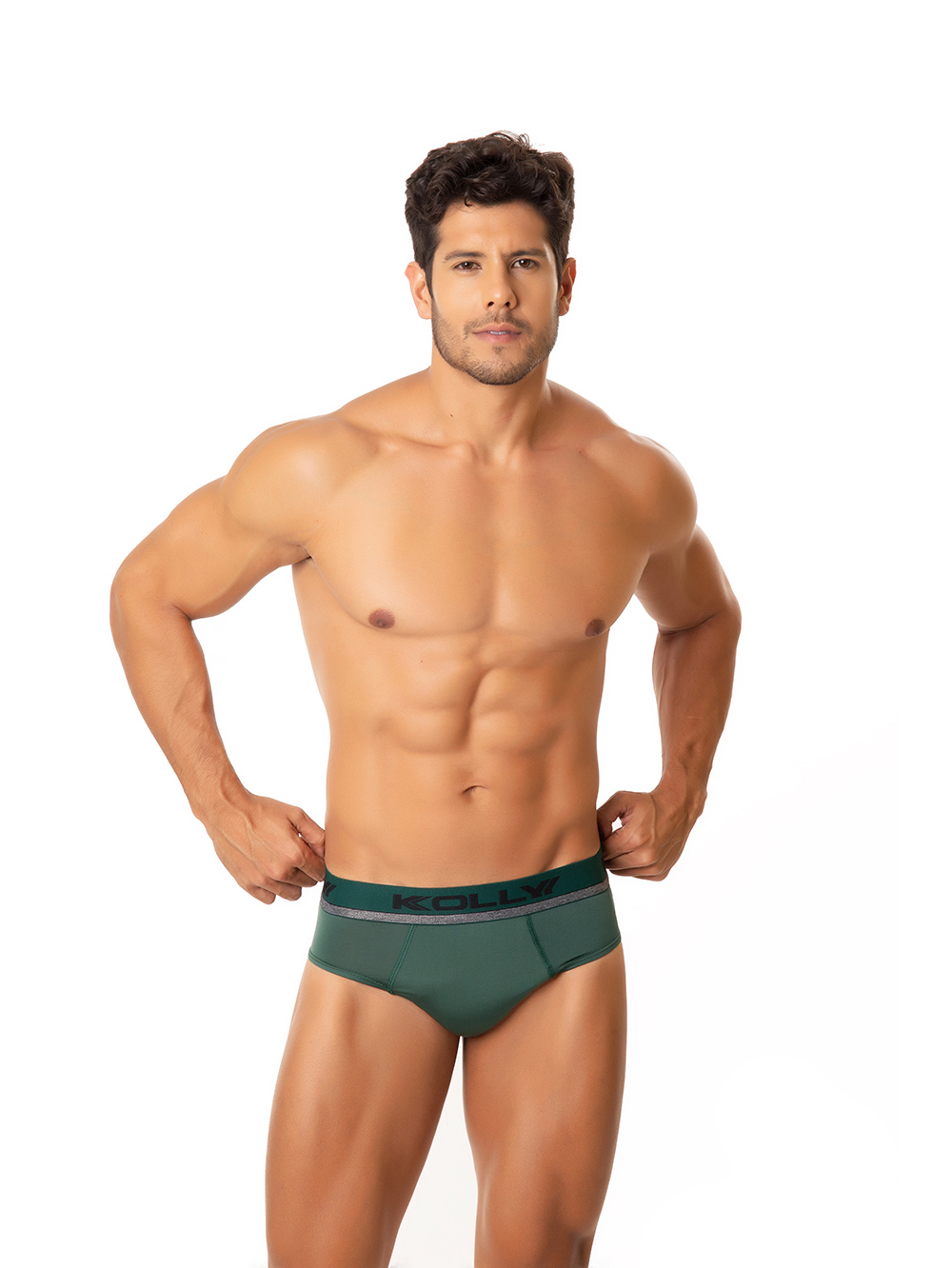 Ref.: 005 Cueca Slip de Microfibra Lisa - Imagem 2