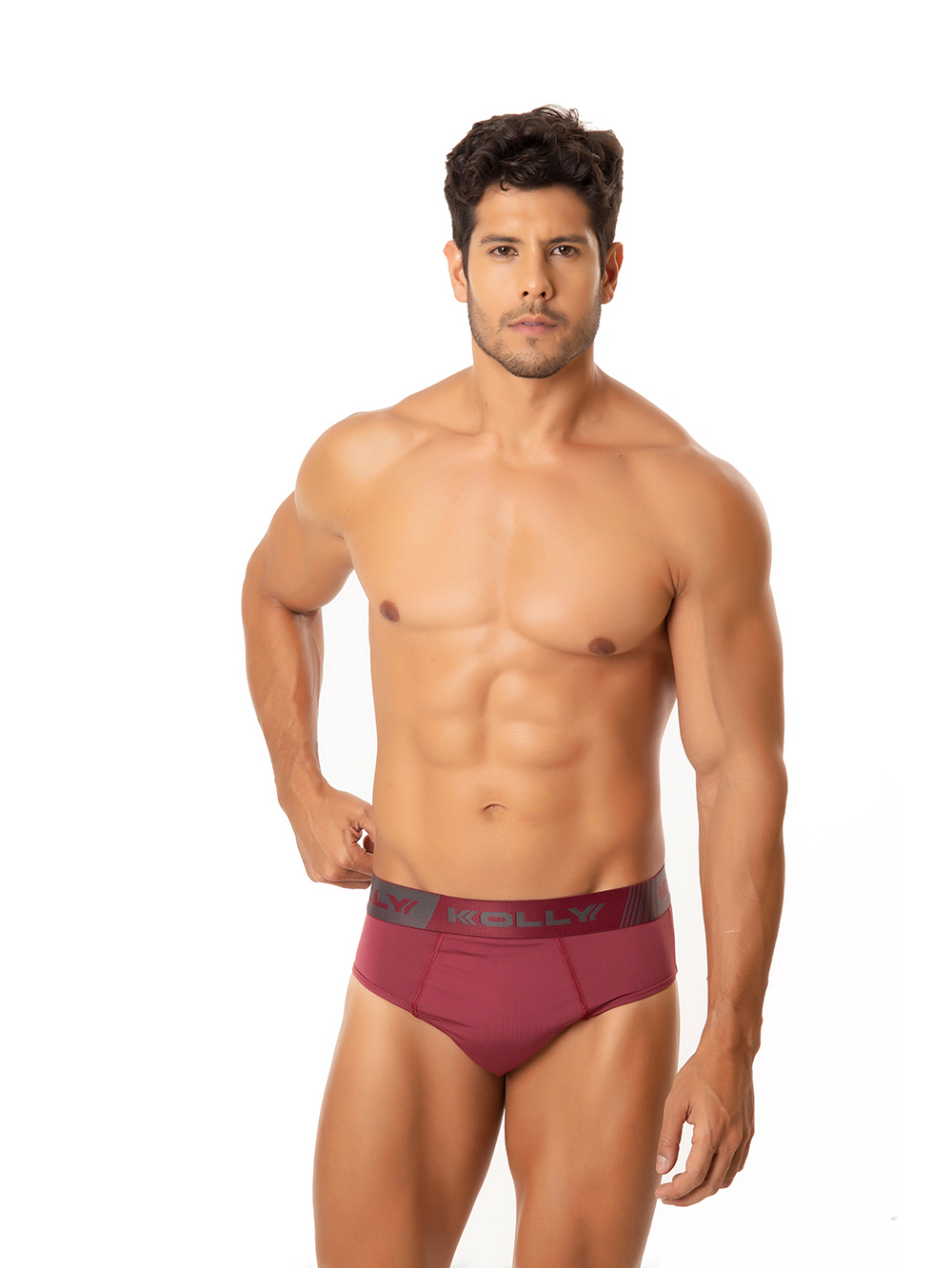 Ref.: 005 Cueca Slip de Microfibra Lisa - Imagem 2