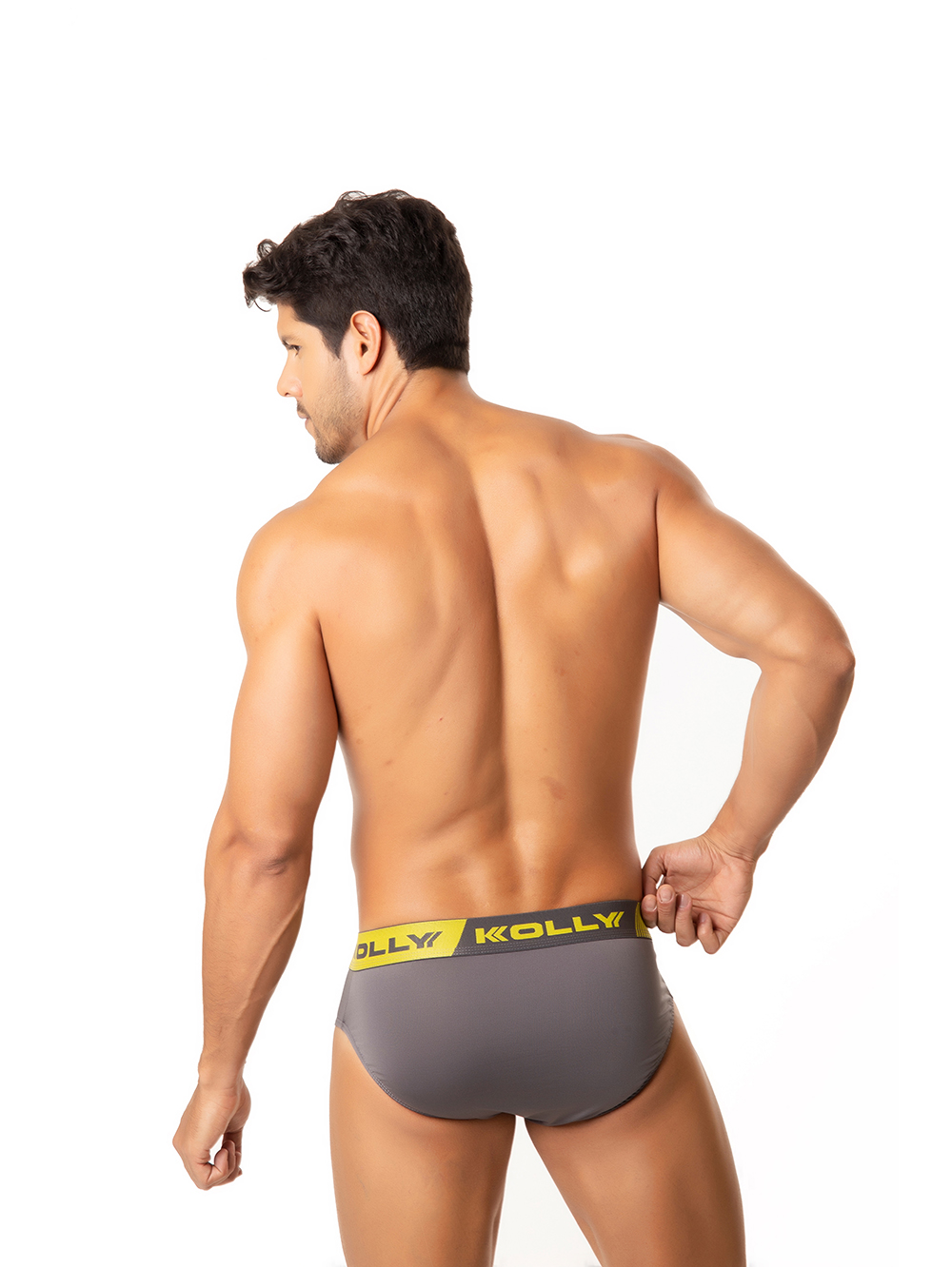 Ref.: 005 Cueca Slip de Microfibra Lisa - Imagem 3