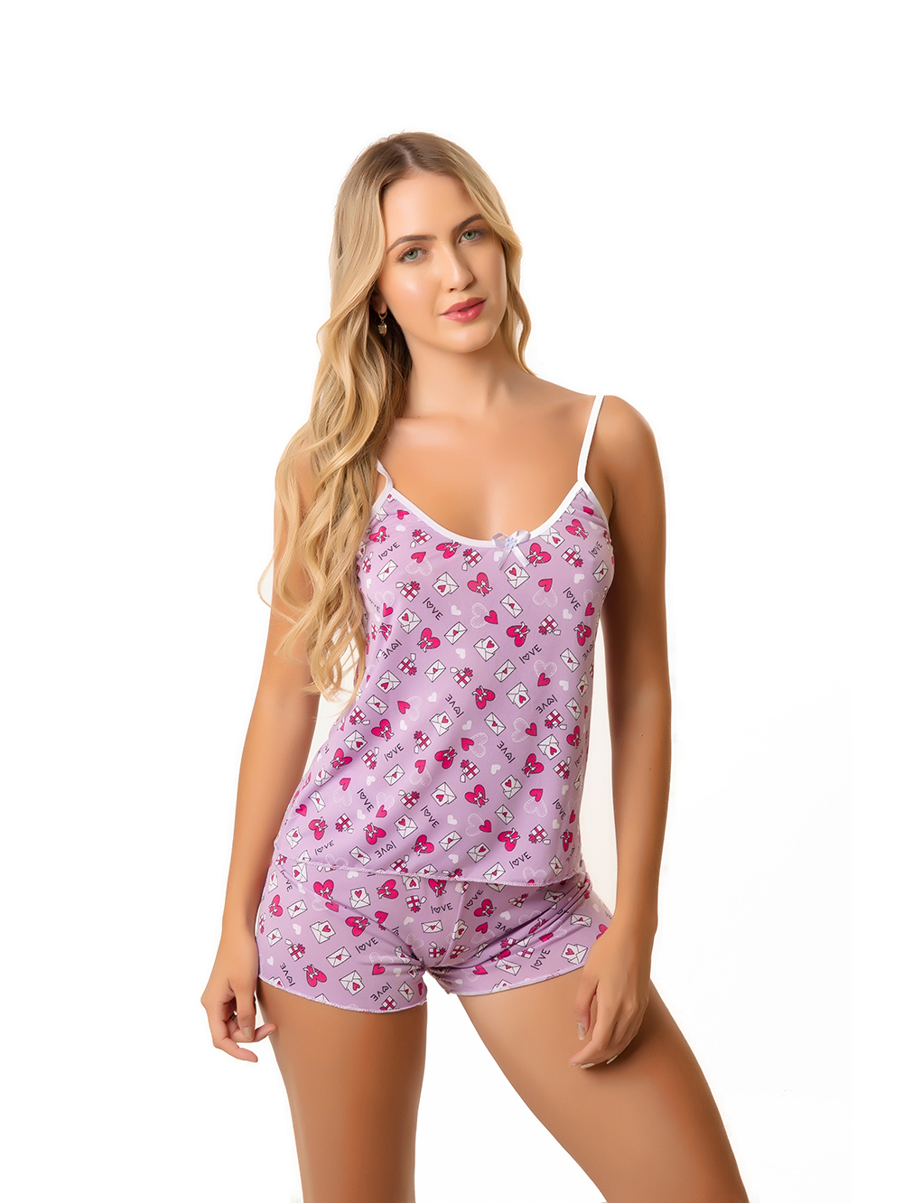 Ref.: 03 Short Doll Liganet Estampado