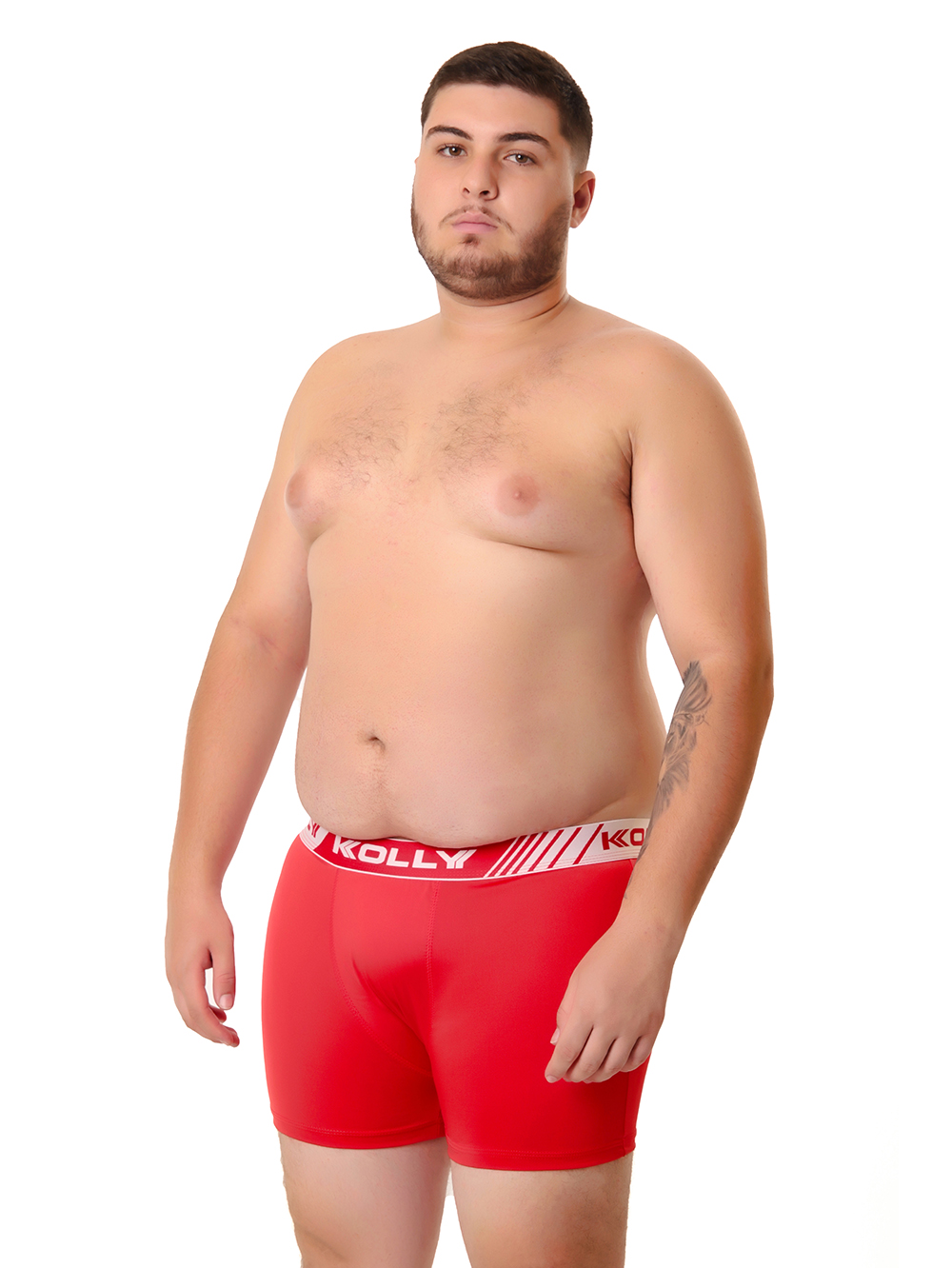 Ref.: 010 Cueca Boxer Plus Size Lisa Microfibra - Imagem 2